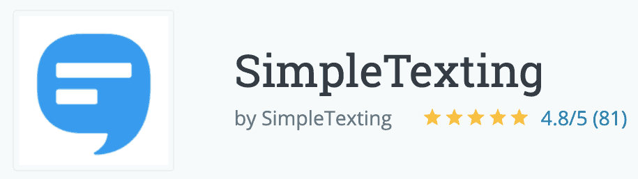 simpletexting reviews g2