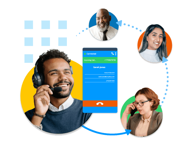 Call Queue Software Header