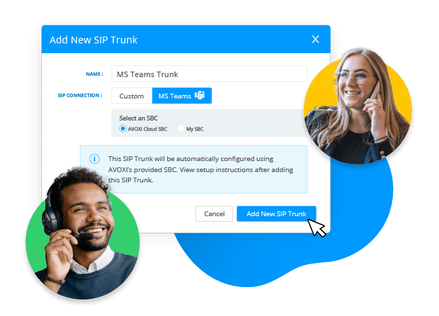ms teams sip trunk configuration