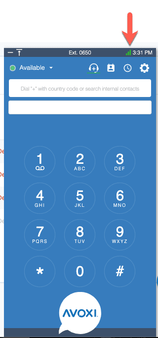 hosted pbx softphone bandwidth voip monitor