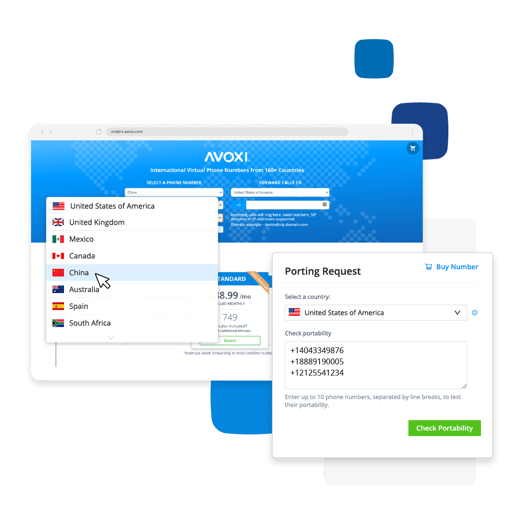 avoxi-cart_port-request